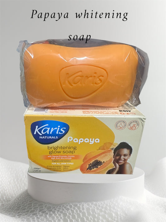 Papaya & Carrot face brightening soap
